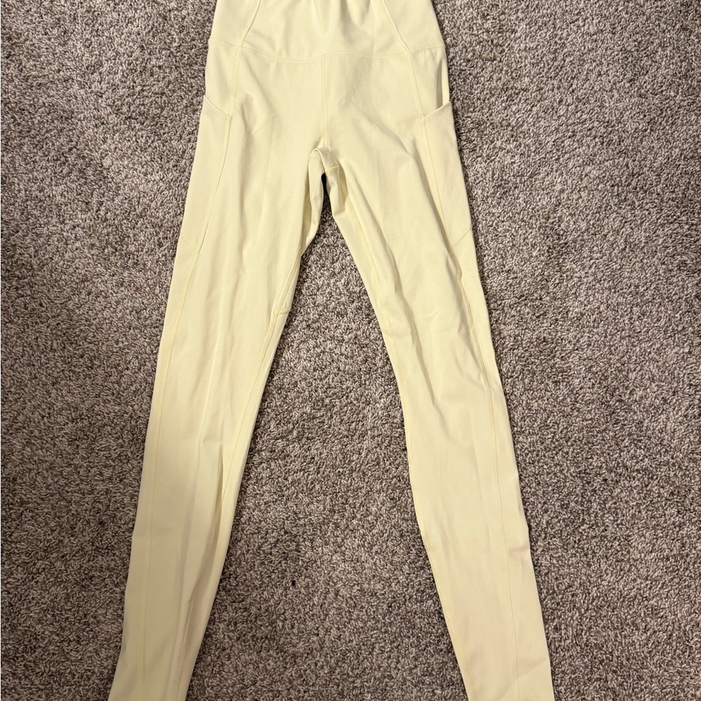 Fabletics yellow High-Waisted Leggings